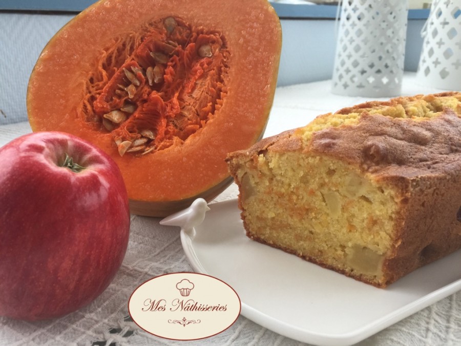 Cake aux pommes et à la sucrine du berry