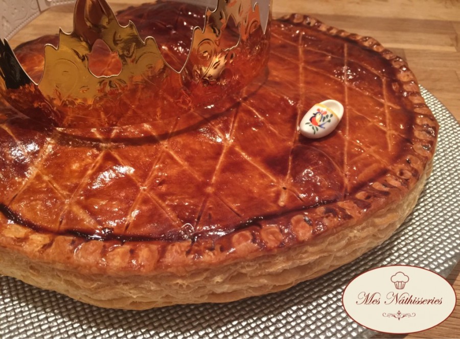 Galette des rois spéculoos, cream cheese