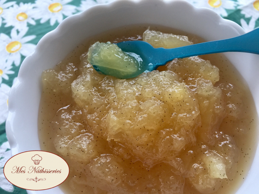 Confiture d'ananas au sirop