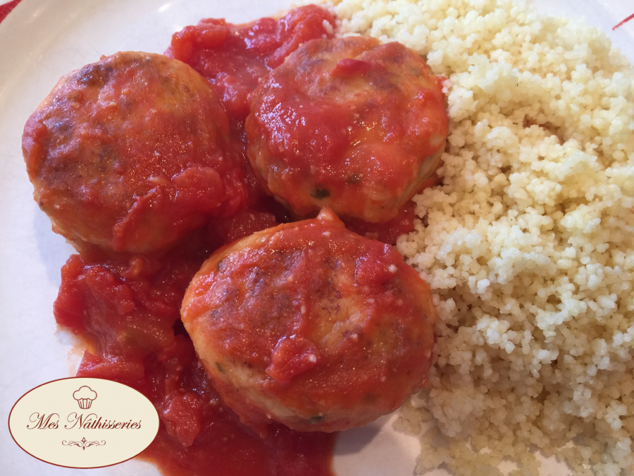 boulettes de poulet sauce tomate