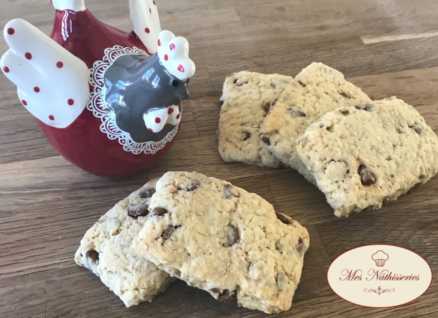 Biscuits cocottes chocolat et graines