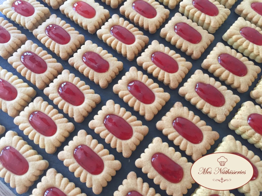 Mini-tartelettes vanille / confiture de fraise